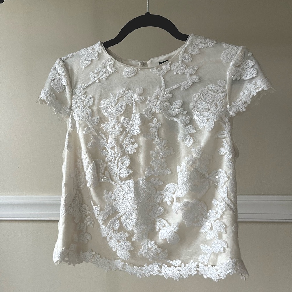 Lauren Ralph Lauren Formal Sequin Top